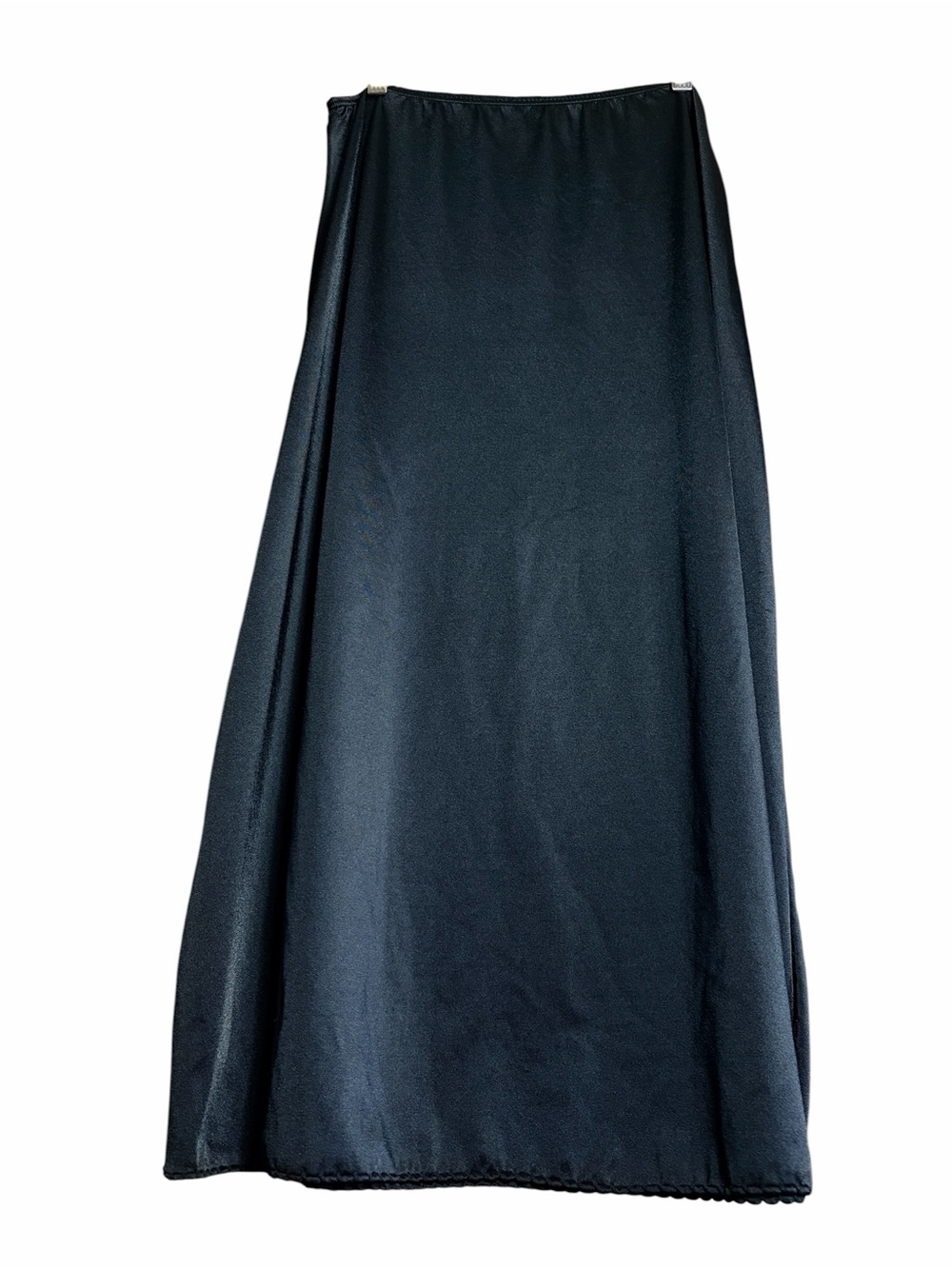 Maxi Black Half Slip Scalloped Lace